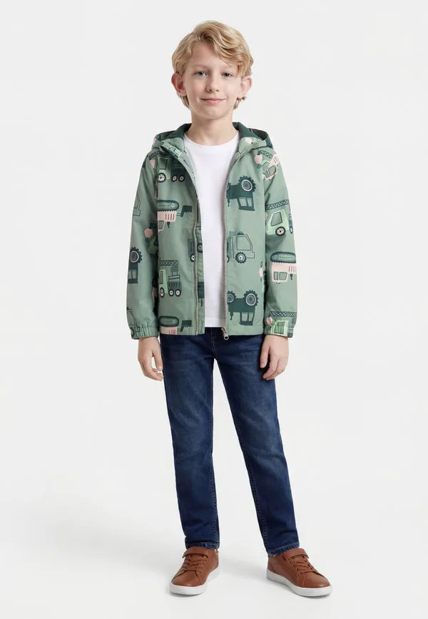 Куртка nmmmax, легкая куртка Name It, Chinois Green