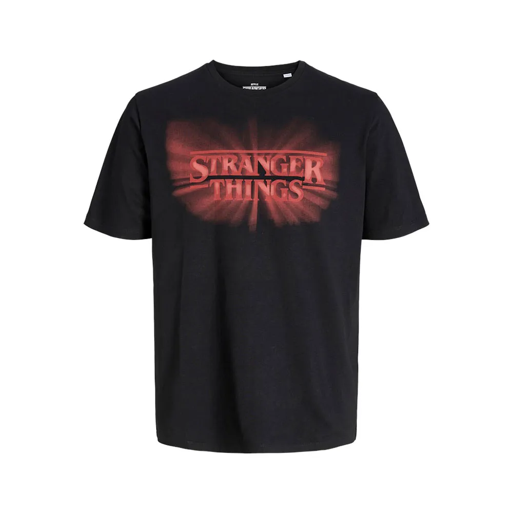 

Футболка с коротким рукавом Jack & Jones Stranger, черный