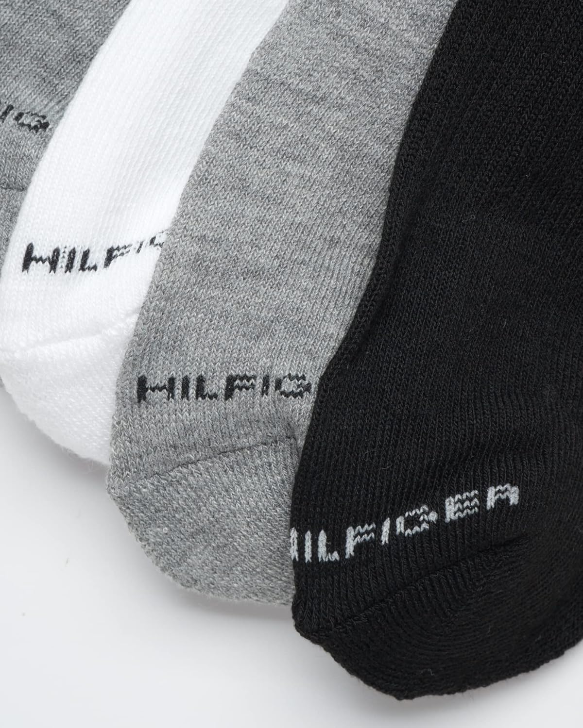 Мужские спортивные носки Tommy Hilfiger - мягкие носки (10 шт.), Black/White/Grey — фото 4