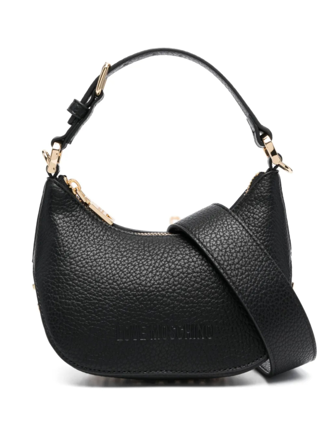 

Love Moschino сумка-тоут из искусственной кожи с логотипом, черный