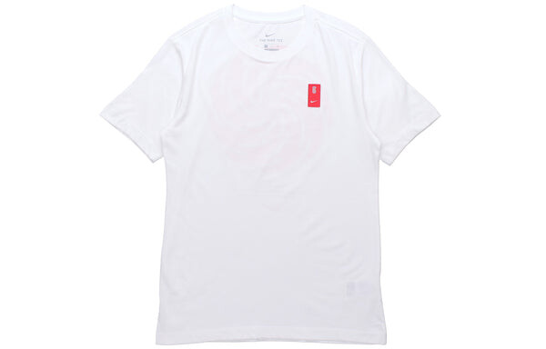 Футболка Nike Dri-FIT Kyrie Logo Applique Basketball Tee Men White, белый — фото 2