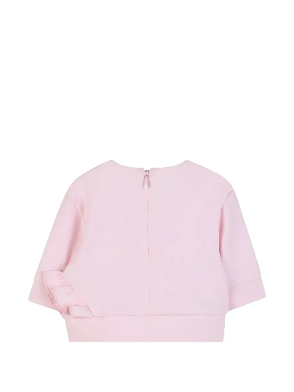 Комплект из топа и юбки с логотипом KARL LAGERFELD KIDS, розовый — фото 4