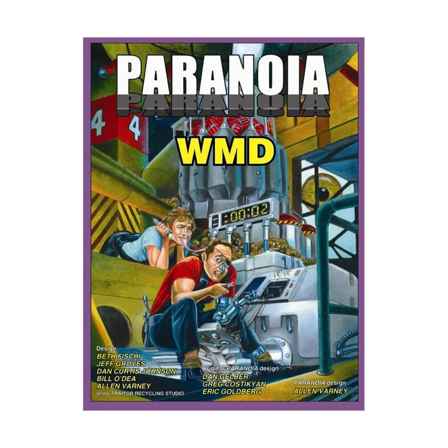 

WMD, Paranoia XP, мягкая обложка