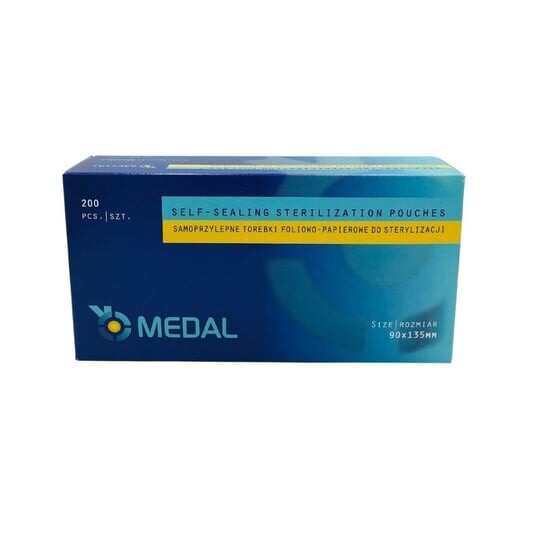 

Медаль, Фольга и бумажные пакеты для стерилизации 90х135., Medal
