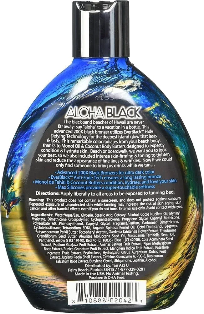Бронзатор Tan Asz U Advanced 200X Black Bronzer 13.5 oz — фото 3