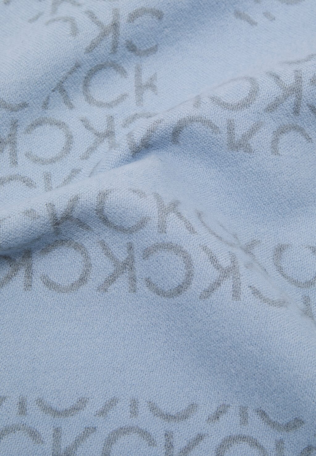 

Шарф FRINGES TWO-TONE MONO SCARF Calvin Klein, цвет Blue Cloud/Pearl Grey