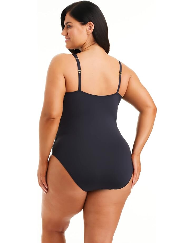 

Купальник Bleu Rod Beattie Ring Me Up Over-the-Shoulder One-Piece, черный