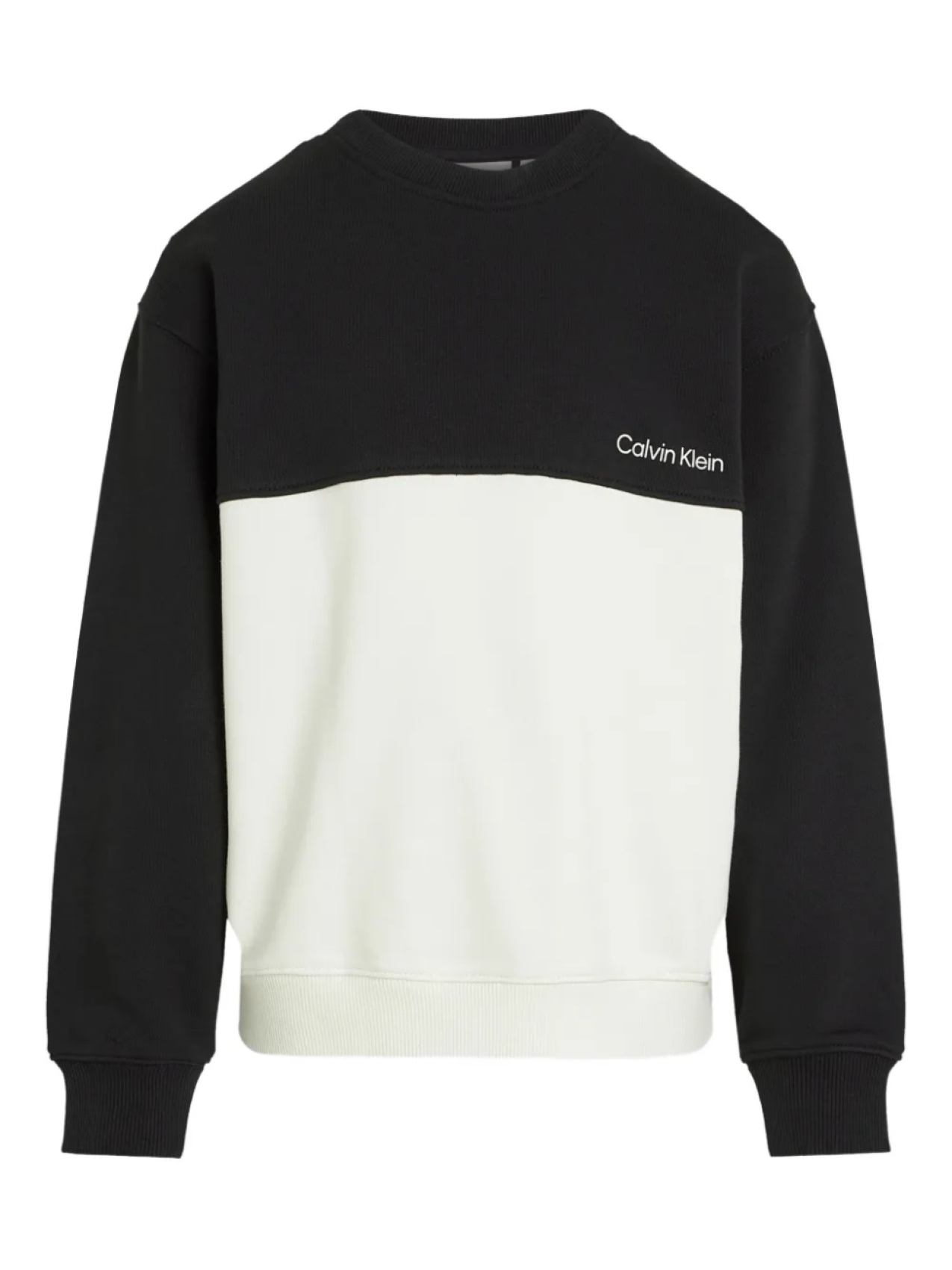 

Calvin Klein Kids толстовка в стиле колор-блок, черный