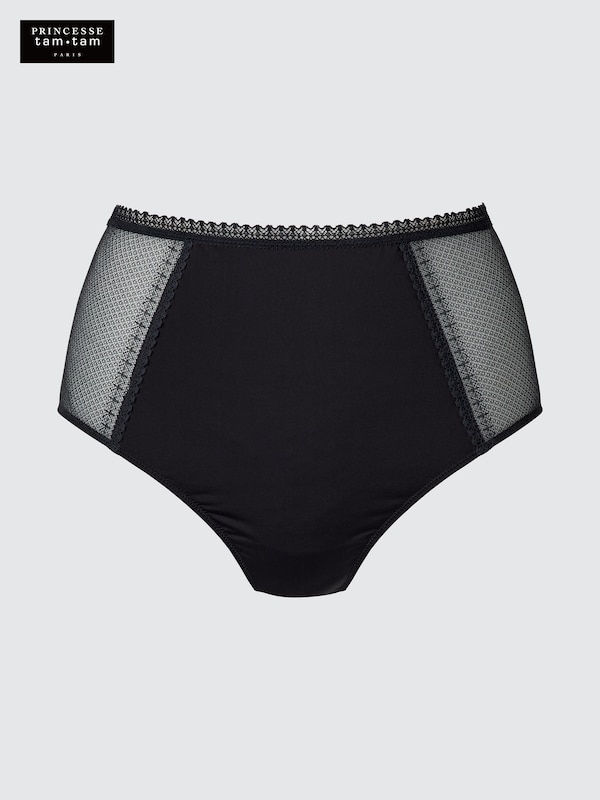 

Трусы с завышенной талией Uniqlo, 09 black