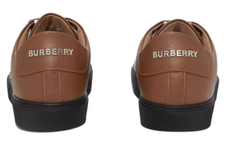 Кроссовки женские Burberry, коричневый / белый / черный — фото 4
