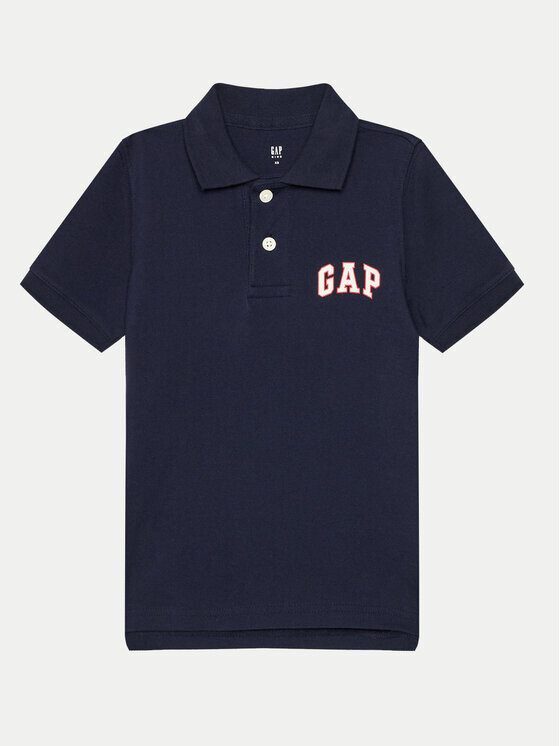 

Рубашка поло стандартного кроя Gap, синий
