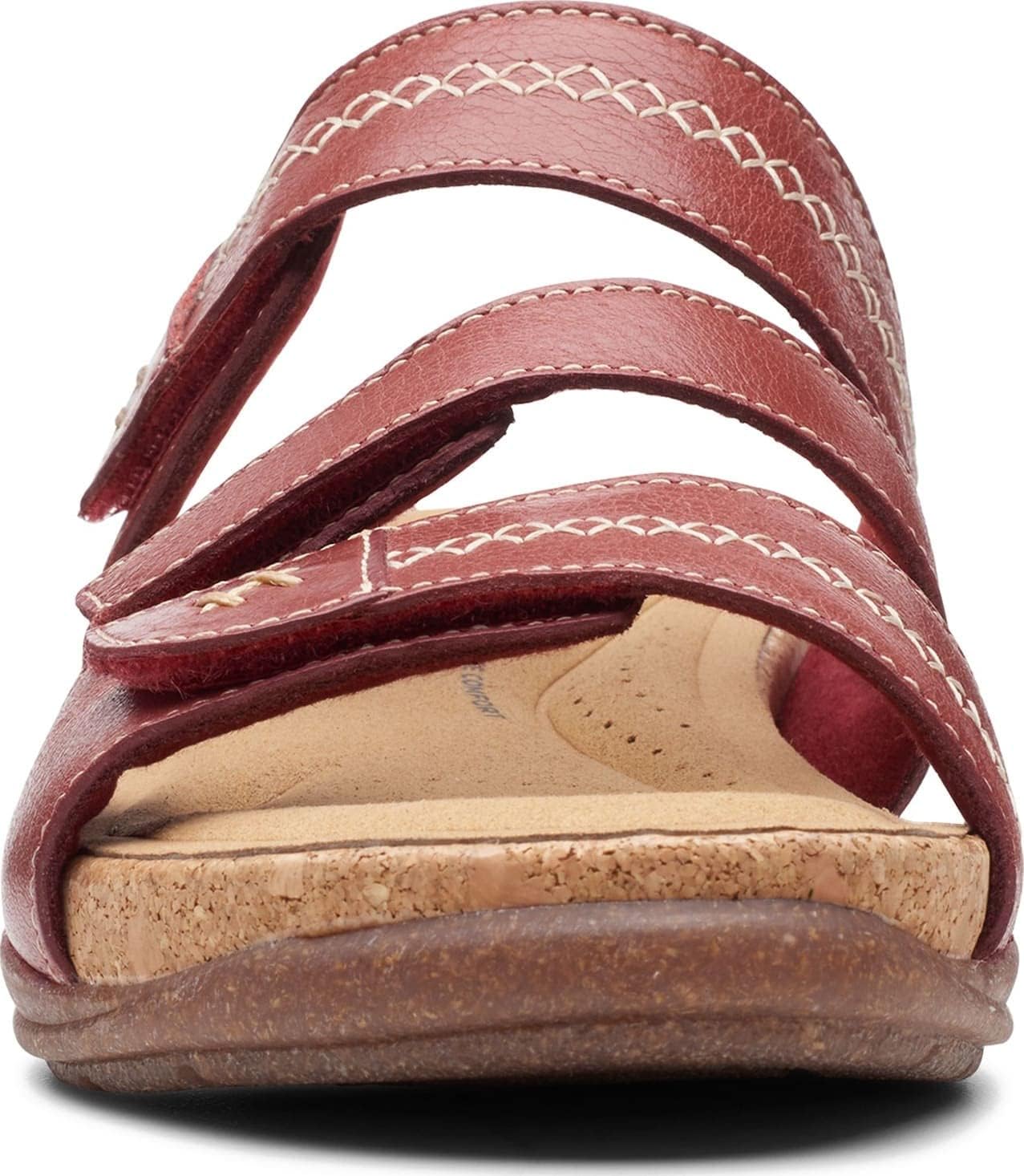 Сандалии Clarks для взрослых унисекс, модель Roseville Bay, красный — фото 2