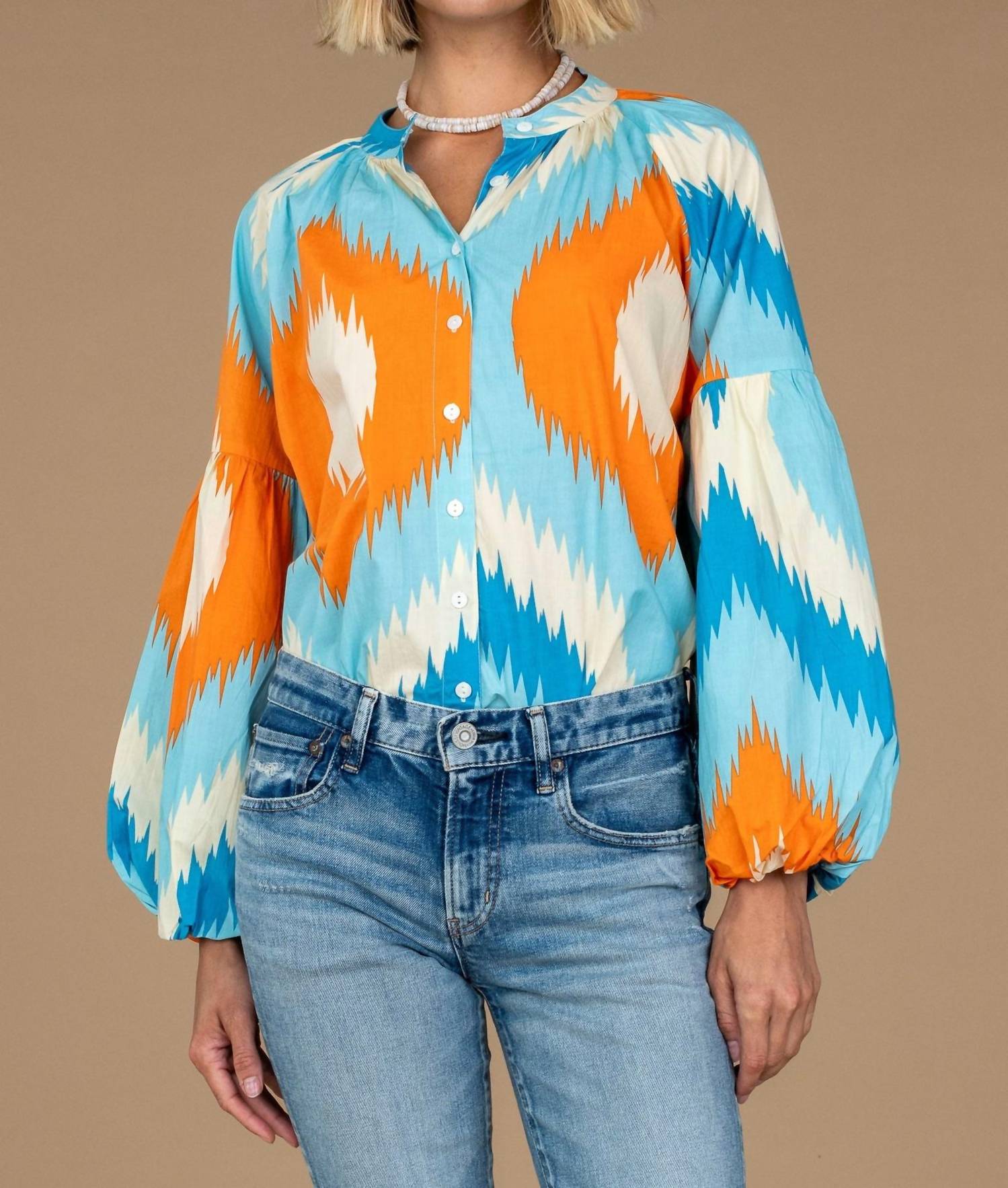 

Эмори Топ в Портофино Olivia James the Label, цвет portofino