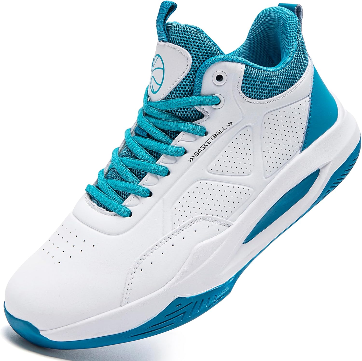 

Мужские кроссовки для баскетбола Beita High Upper, дышащие спортивные обувь с антискользящей подошвой, Whiteblue 01