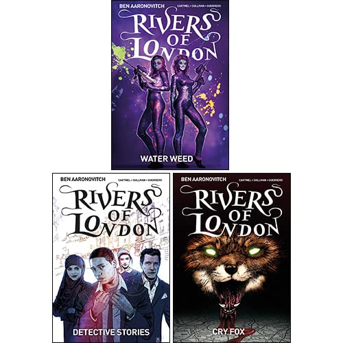 

Rivers Of London Series (4-6) Collection 3 Books Set By Ben Aaronovitch(Detective Stories, Cry Fox, Water Weed) (Titan Comics Ltd)