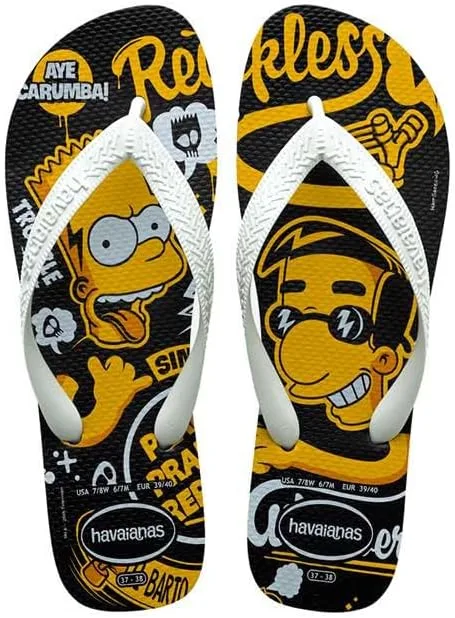 Шлепанцы Havaianas Simpsons, черный
