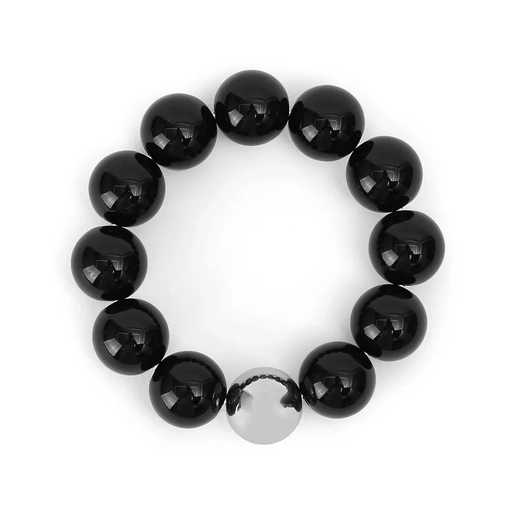 Браслет-резинка для волос BRACELET SCRUNCHIE, чёрный, UNDERCONTROL STUDIO