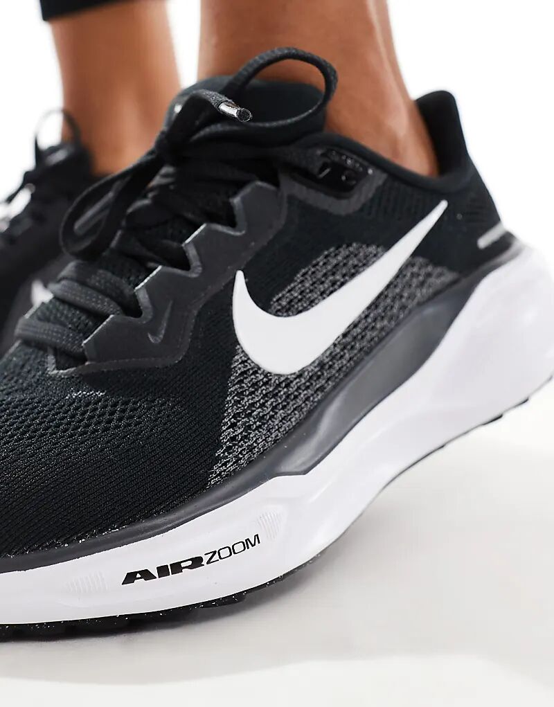 Кроссовки Air Zoom Pegasus 41 в черном и белом цвете Nike Running — фото 3