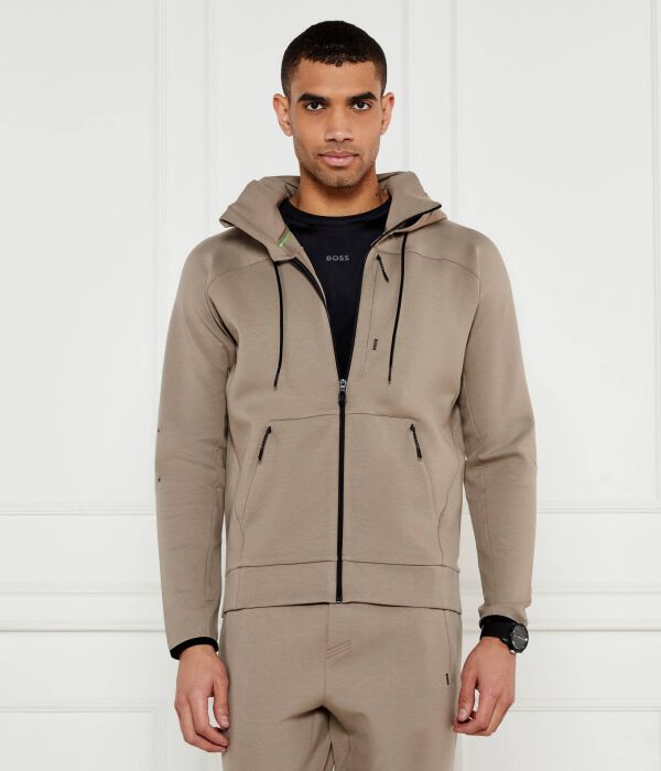 

Толстовка Boss Green Sicon Deserttech Regular Fit, коричневый