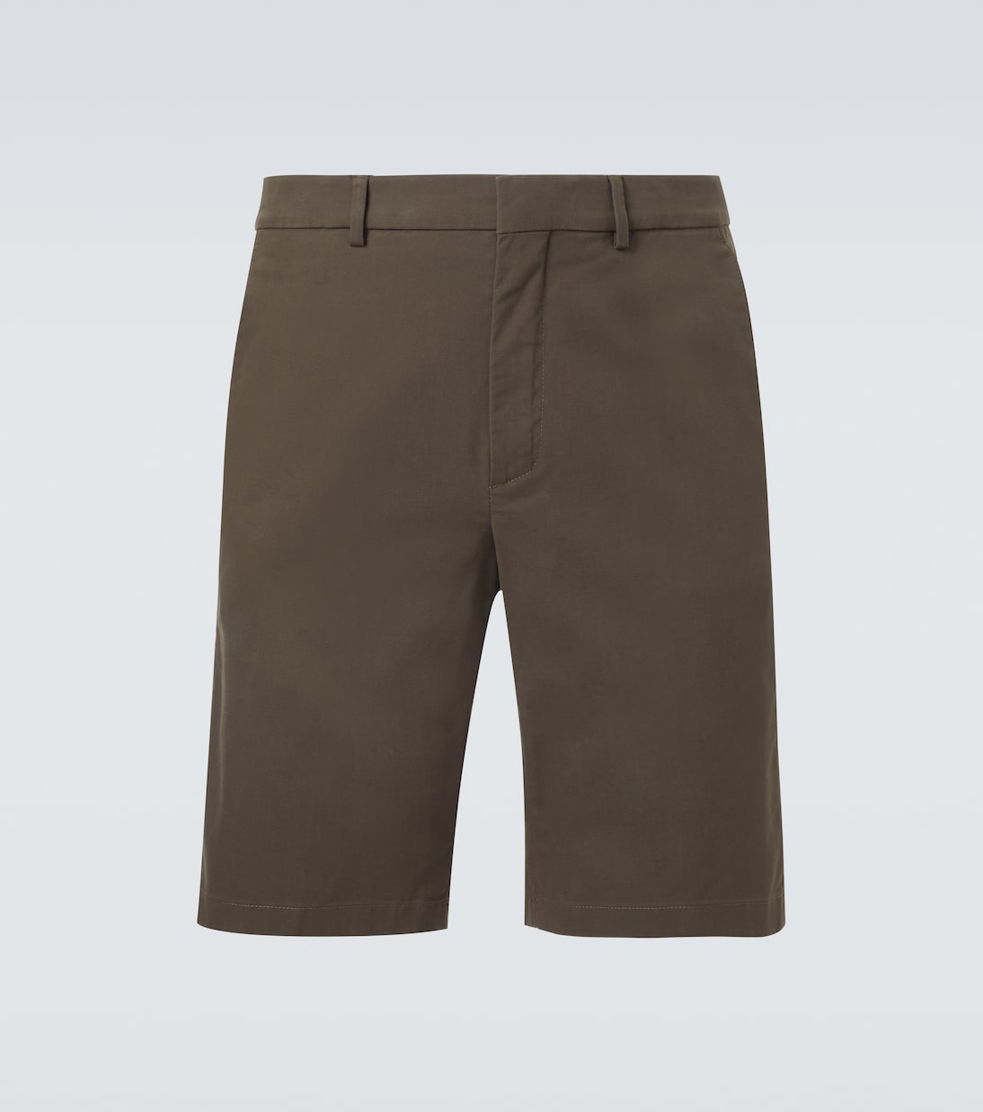 

Бермуды из хлопковой смесовой ткани Jarno Loro Piana, Coal Green
