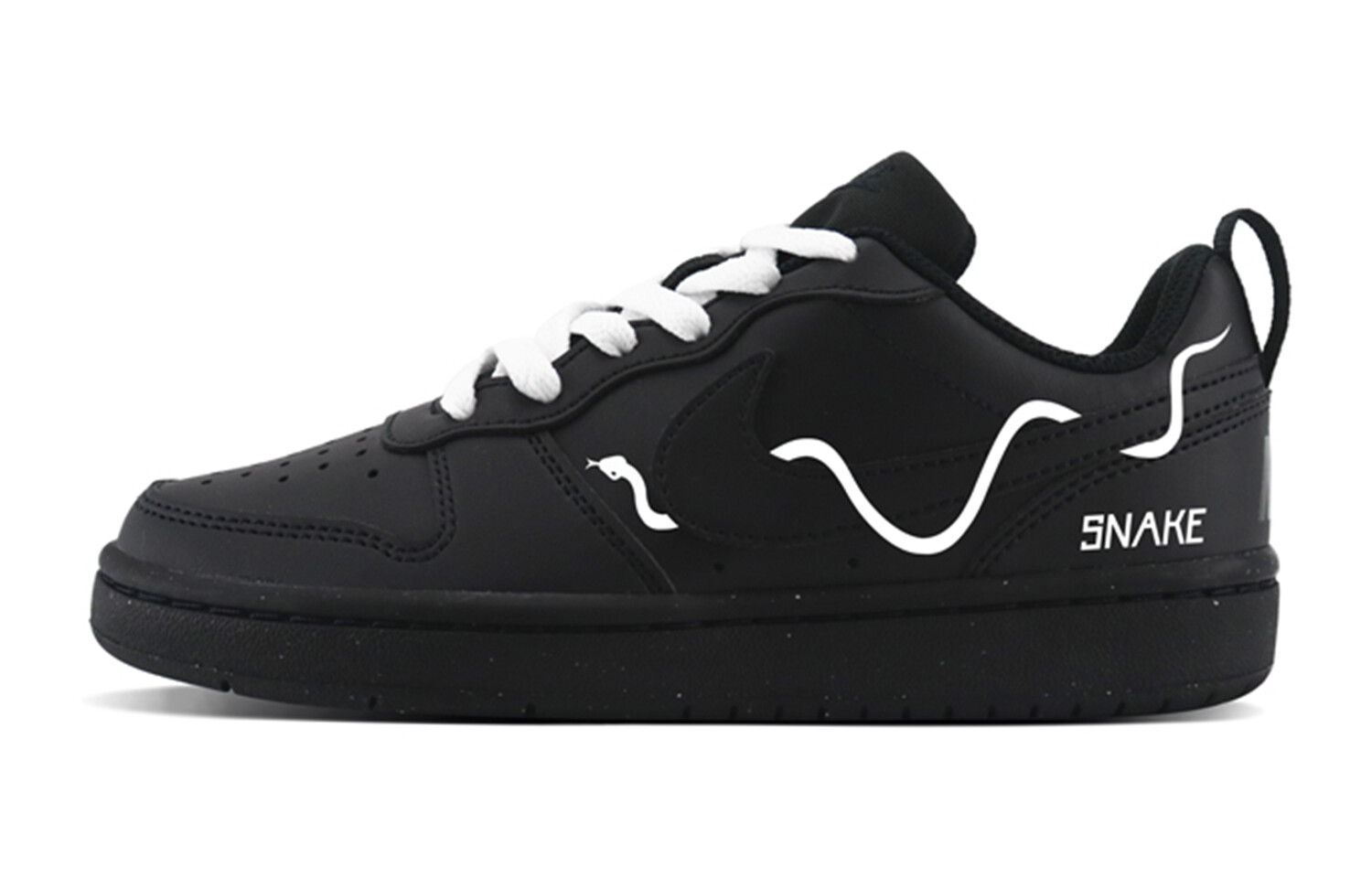 

Кроссовки Nike Court Borough Skateboarding Shoes Women's Low-top Black/white, черный