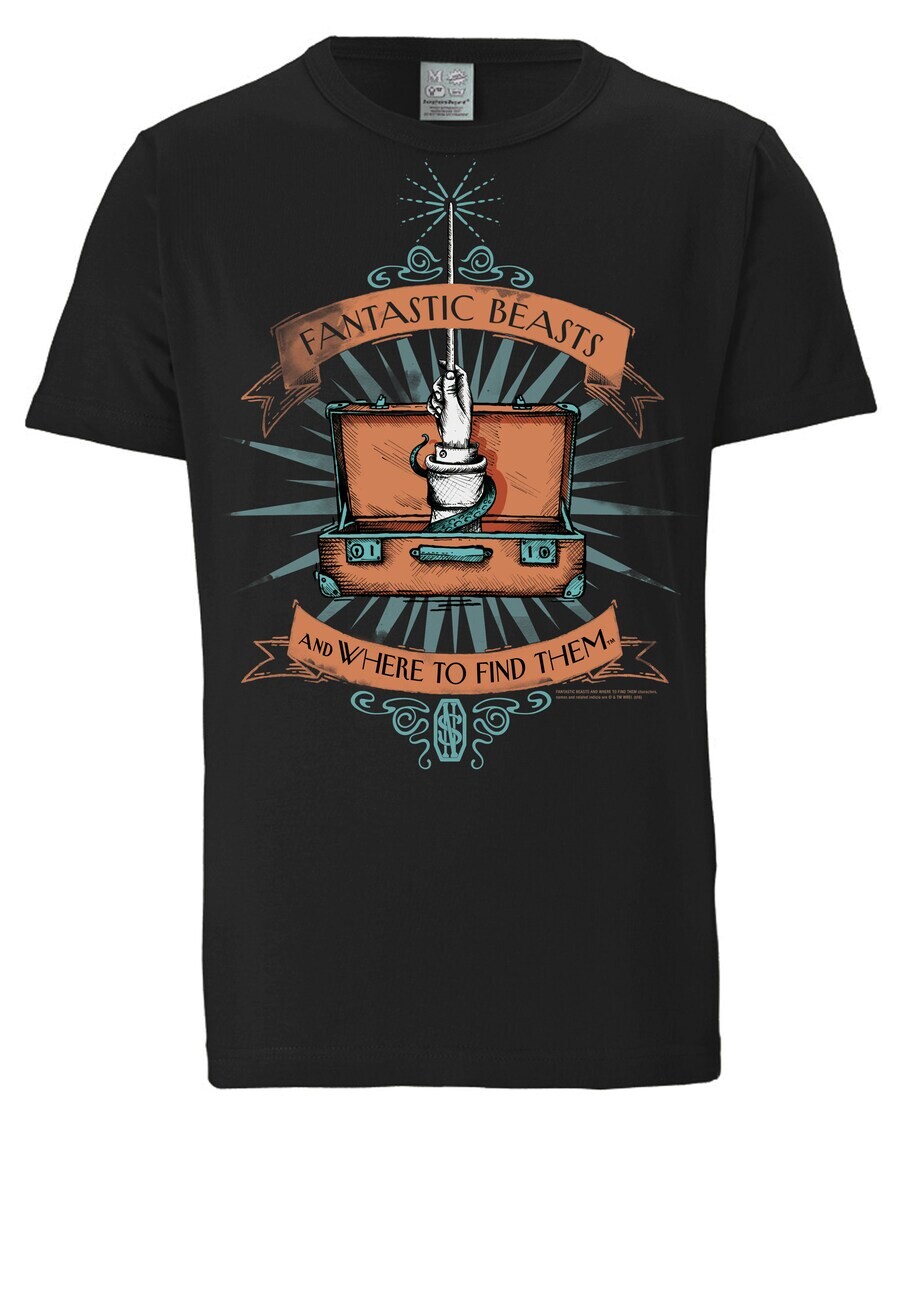 

Футболка LOGOSHIRT Shirt Fantastic Beasts And Where To Find Them, черный