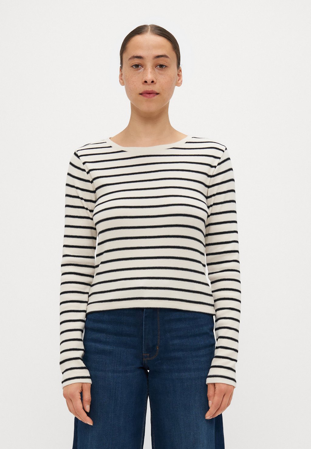 

Топ с длинными рукавами GAP Petite, белый