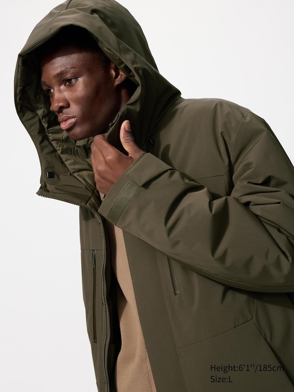 Гибридная парка из переработанного пуха Uniqlo, 09 black — фото 3