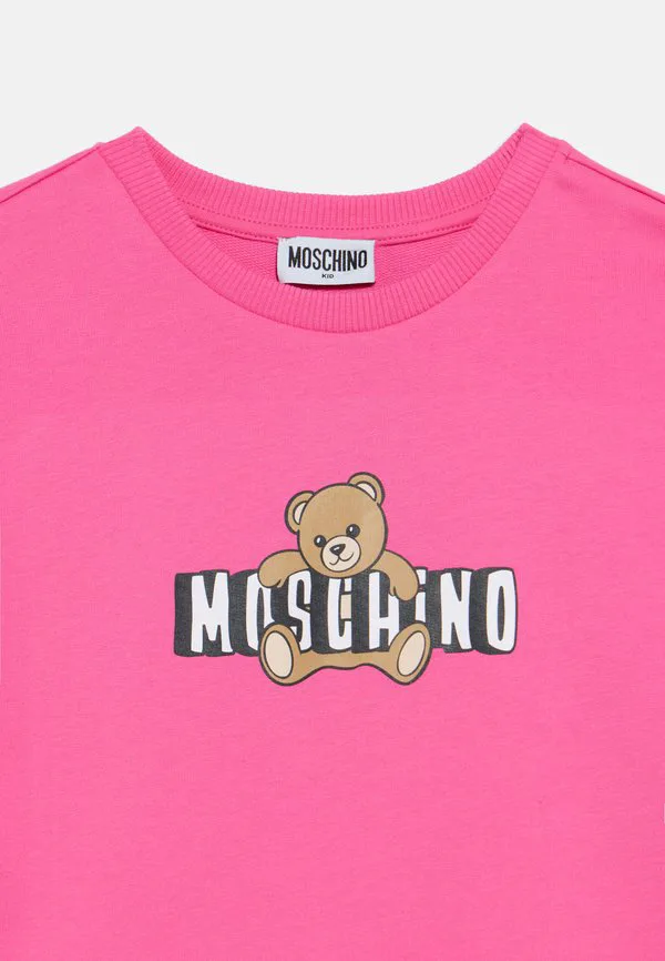 Футболка с дополнительным принтом Moschino, Azalea Pink — фото 3