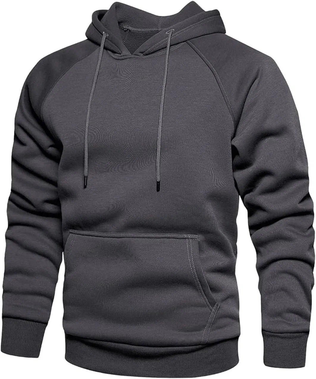 Худи мужское, однотонное, Wy18jmdarkgrey