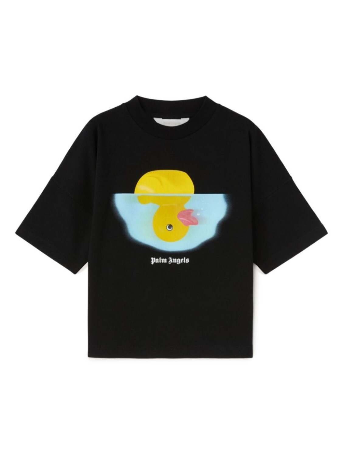 

Palm Angels Kids футболка Rubber Duck, черный