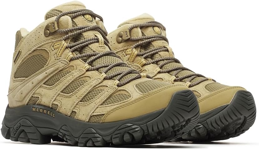 Мужские походные ботинки Merrell Moab 3 Mid Waterproof, цвет Teak — фото 2