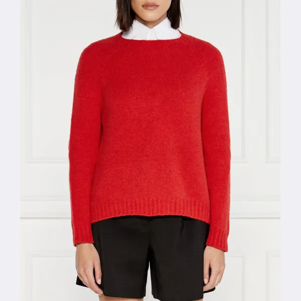 

Свитер обычного кроя Max Mara, красный