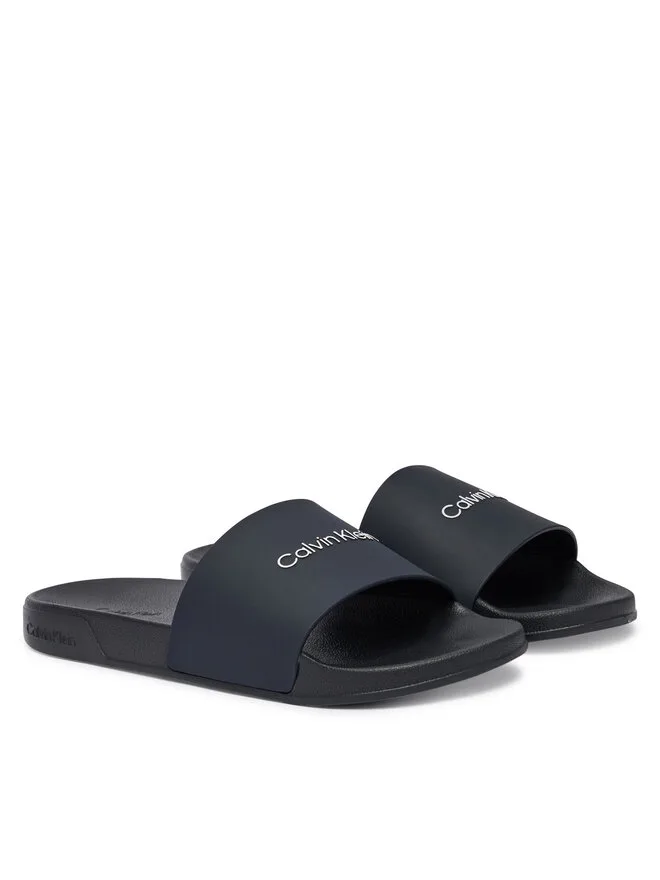 Calvin Klein Мюли Ess Slide Monobrand Cv HM0HM02107 темно-синий — фото 2
