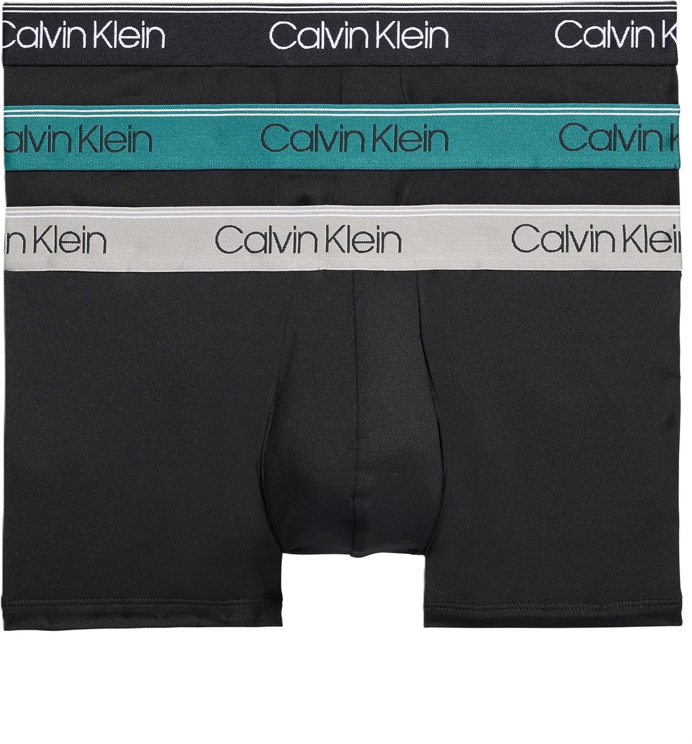 

Комплект из 3 трусов-боксеров Calvin Klein Men's Underwear Micro Stretch, Black Bodies W/ Black, Ash, Mediterranea Wbs