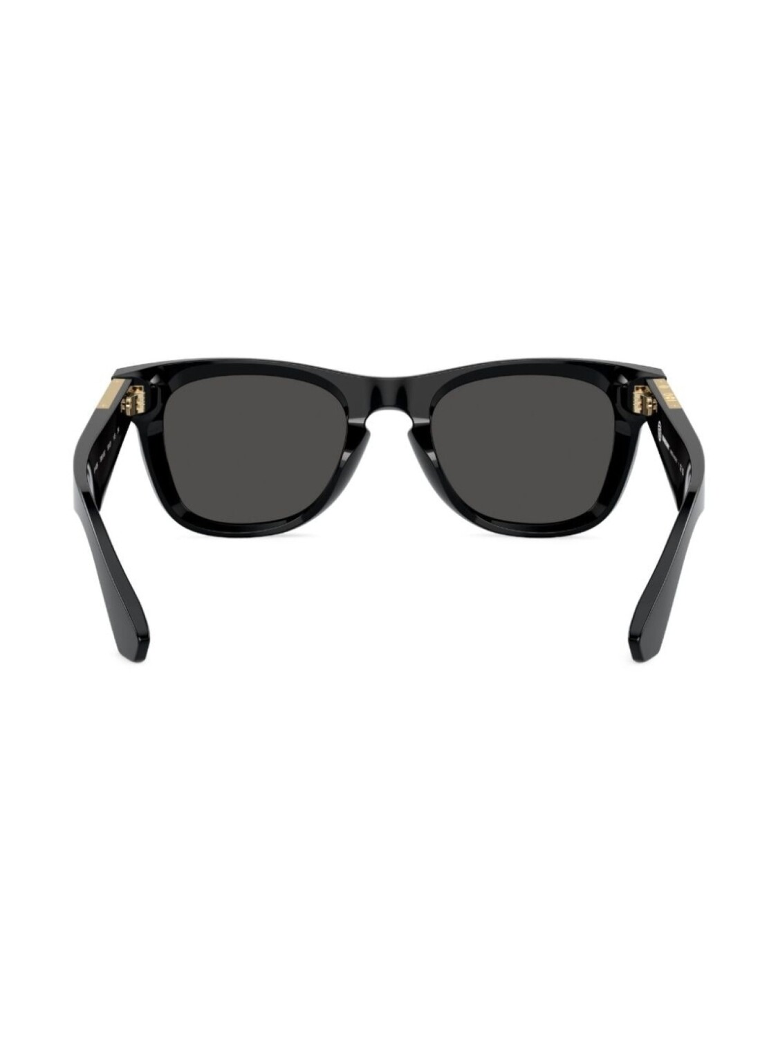 Солнцезащитные очки в квадратной оправе с логотипом Burberry Eyewear, черный — фото 4