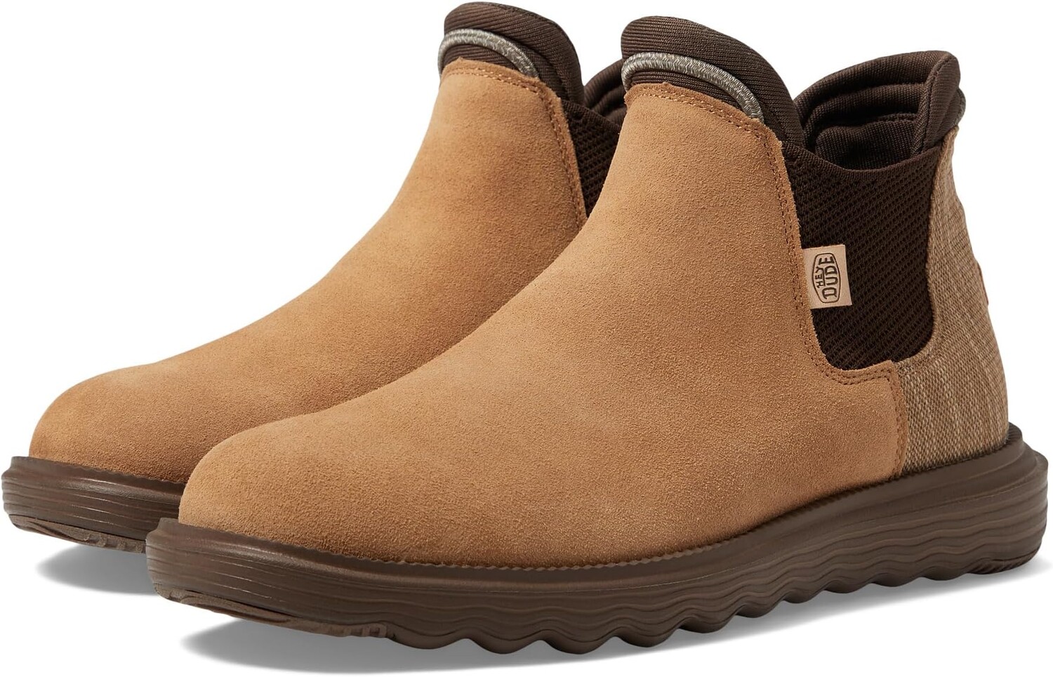 

Ботинки Челси Branson Suede Boot Hey Dude, цвет Cognac