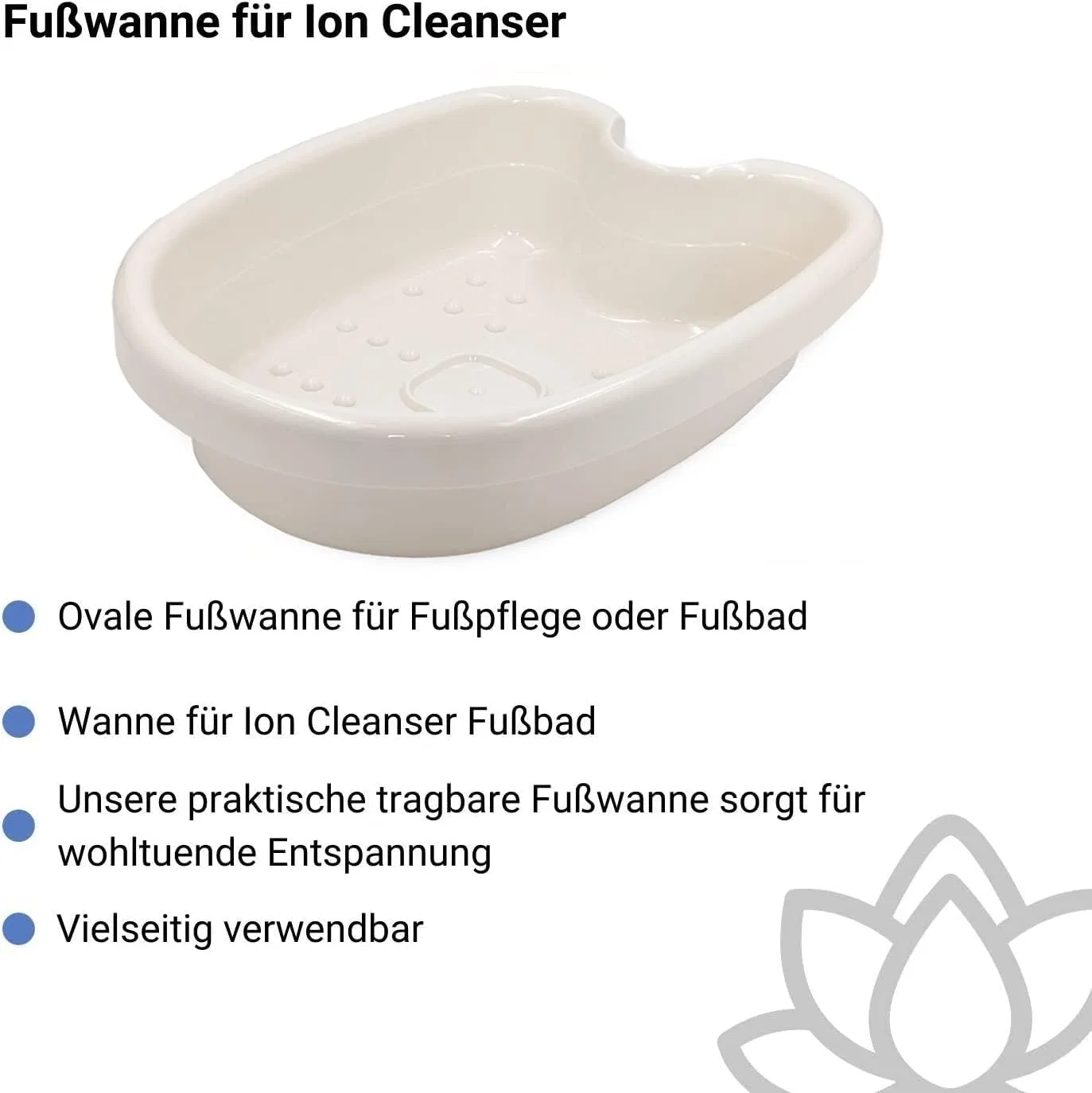 Овальная ванночка для ног BioEnergiser Foot Tub ‎Bioenergiser — фото 2