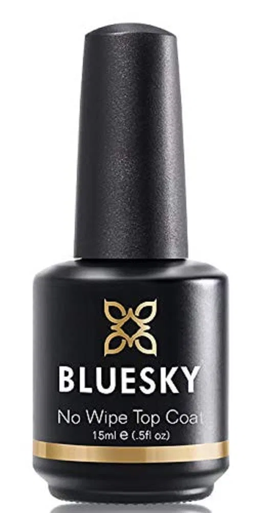Верхнее покрытие для гель-лака «No Wipe Top Coat» от BLUESKY Bluesky