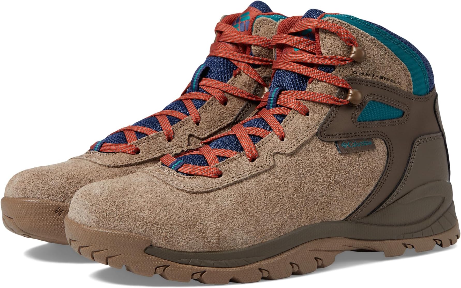 

Ботинки Columbia Newton Ridge BC, цвет Ash Brown/Waterfall
