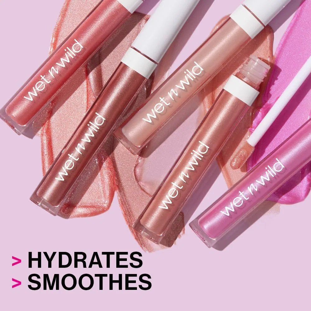 Блеск для губ Wet 'n' Wild Megaslicks Lip Gloss Strawberry Ice красный — фото 4