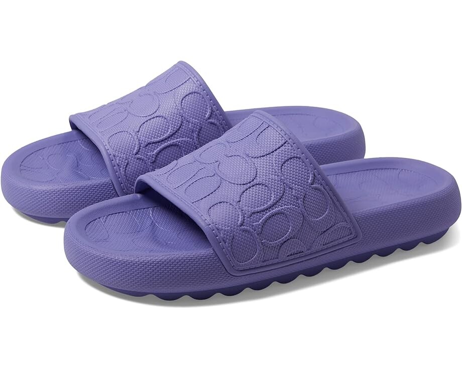 

Сандалии COACH Obi Rubber Sports Slide, цвет Light Violet