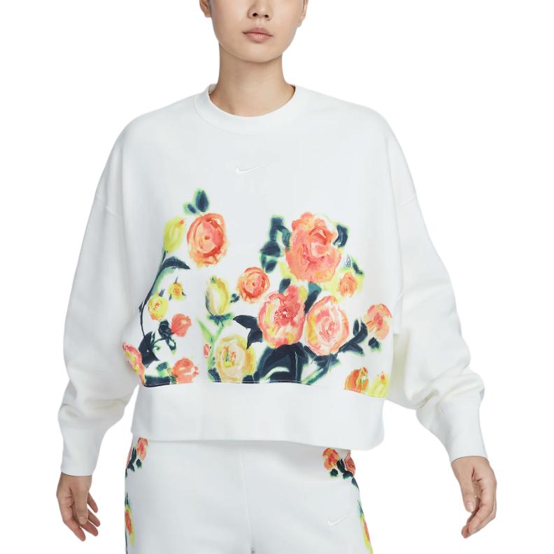 

Спортивный свитшот Phoenix Fleece FW24 женский Nike, белый