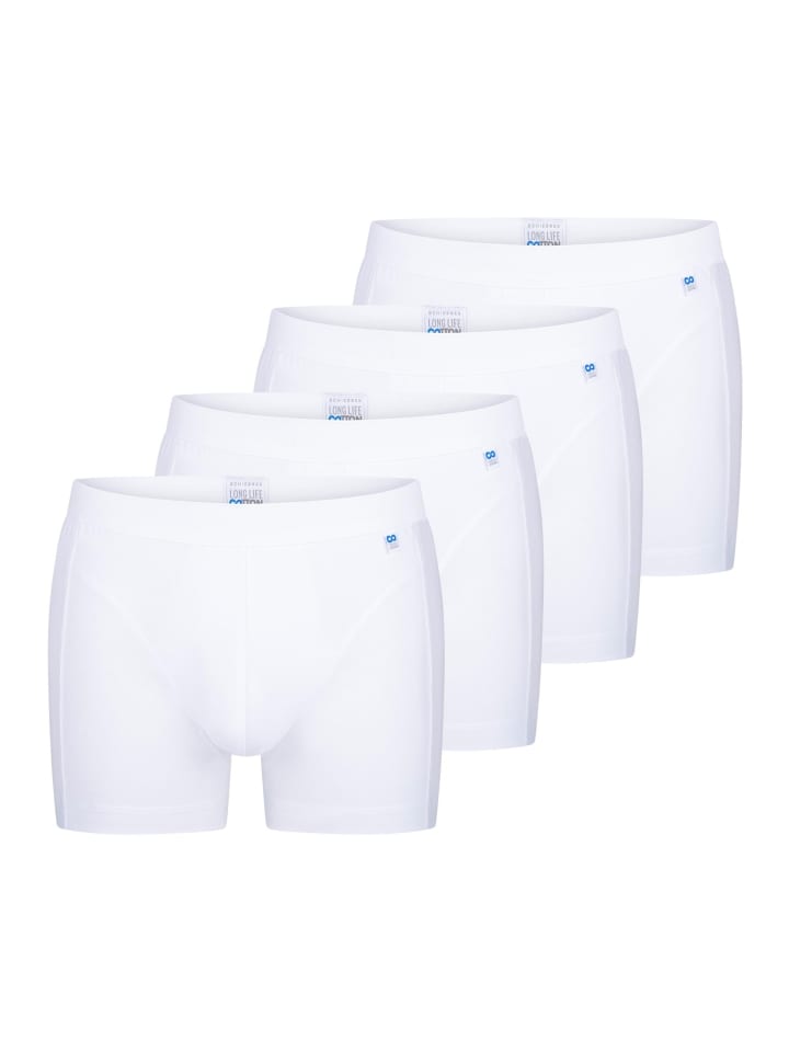 

Schiesser Ретро шорты/брюки из хлопка, долговечные, белого цвета