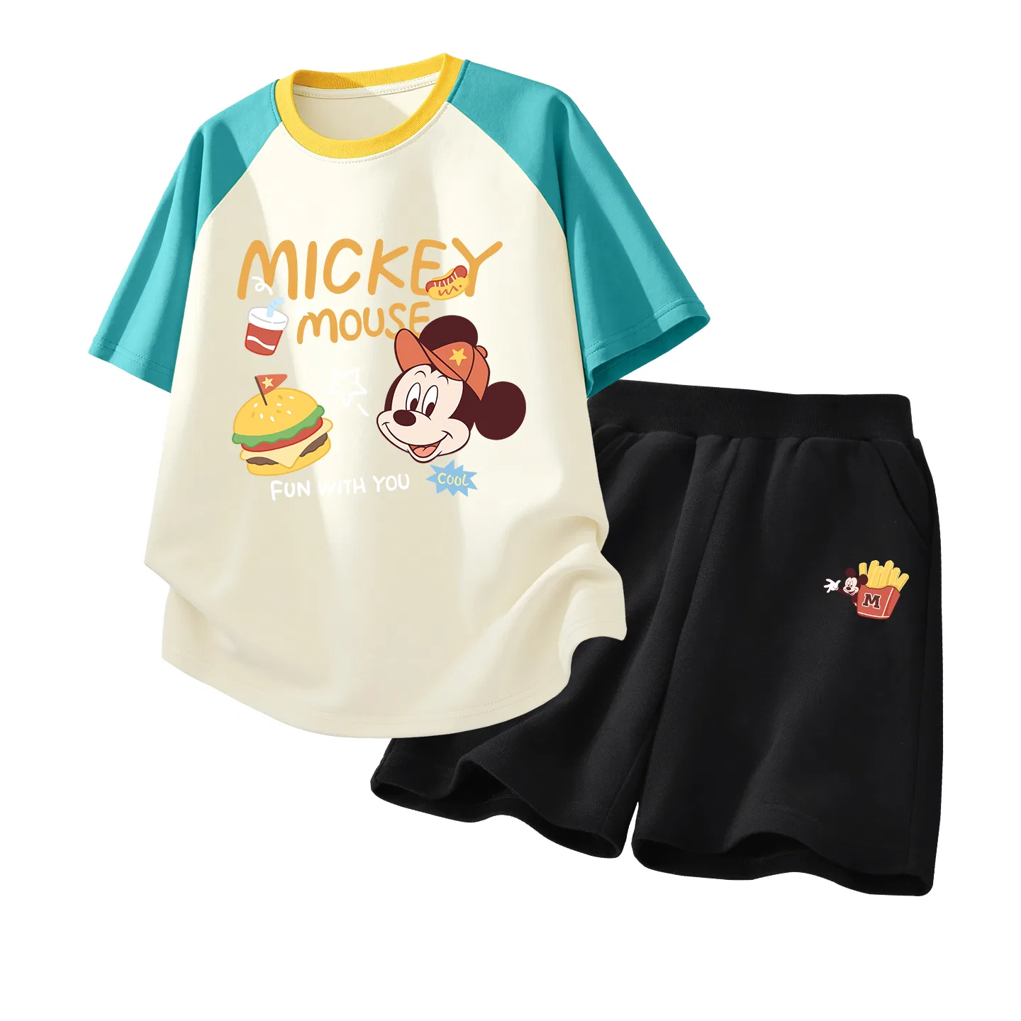 Детский спортивный костюм Disney Микки Маус зеленый