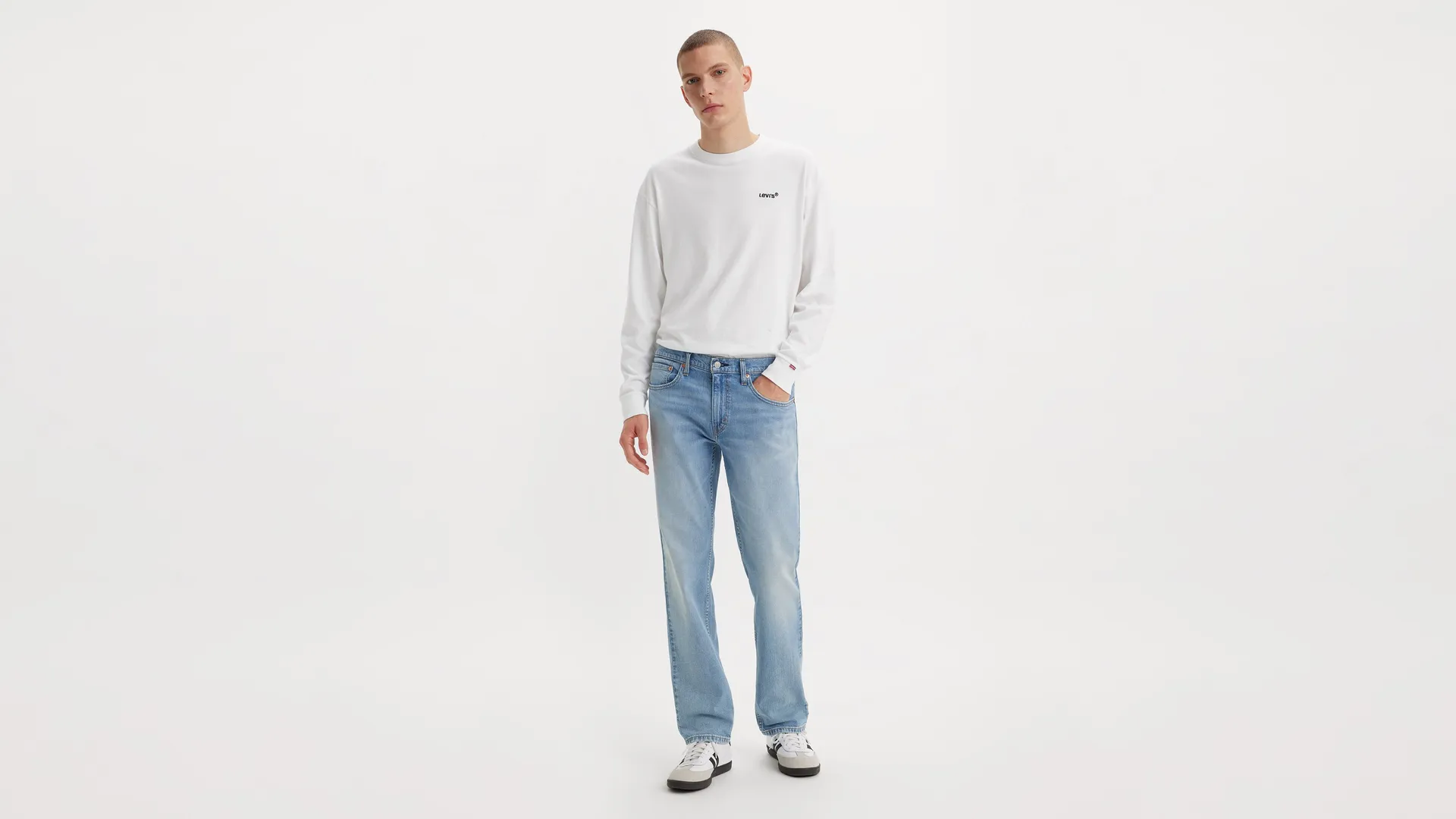 

559 свободные мужские джинсы прямого кроя Levi's, цвет Come Through - Medium Wash - Stretch