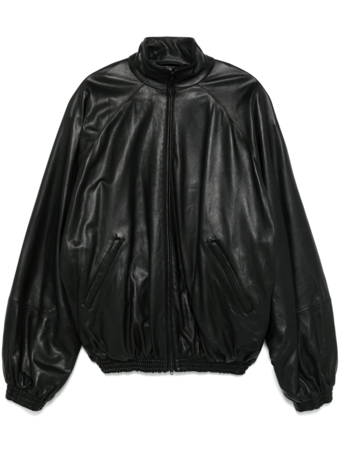 

Balenciaga кожаная куртка, черный