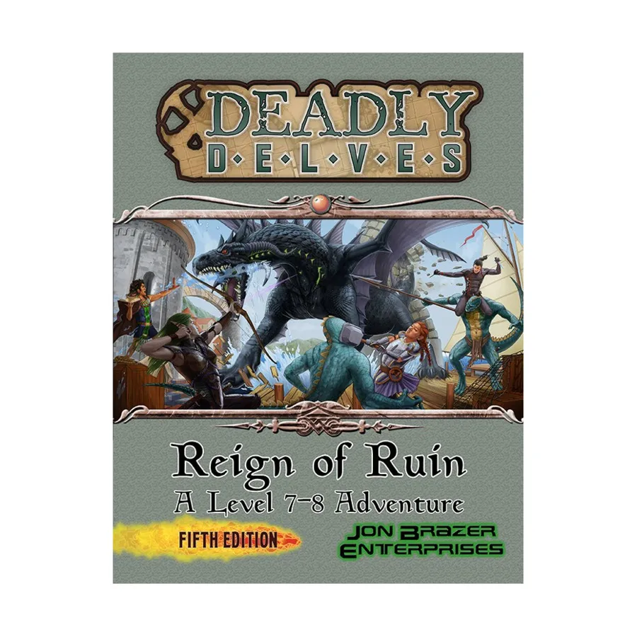 

Модуль Deadly Delves - Reign of Ruin, 5th Edition (Jon Brazer Productions)