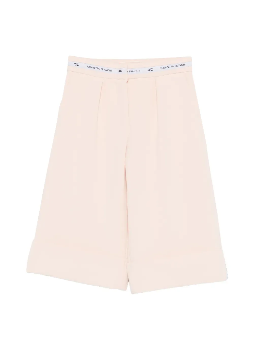 Брюки с отделкой логотипом Elisabetta Franchi La Mia Bambina, розовый