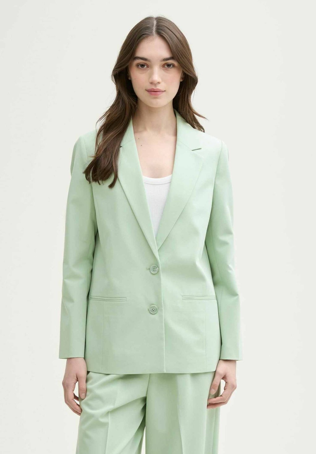 

Блейзер MODERN TOM TAILOR DENIM, бирюзовый